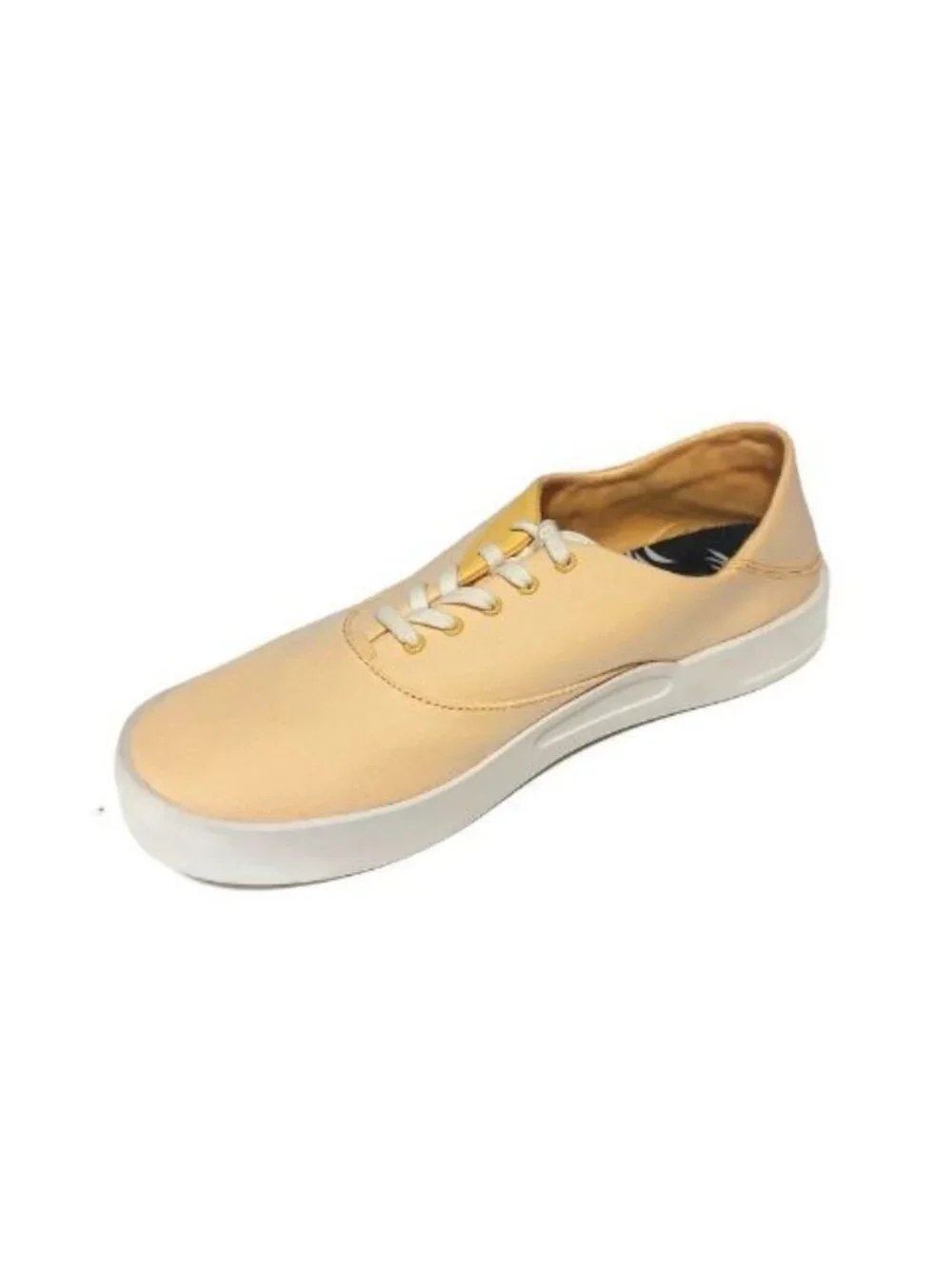 Olukai Tradewind Shoes Mens 12 Casual Lace Up Boat Beach Sneakers Solar Glow